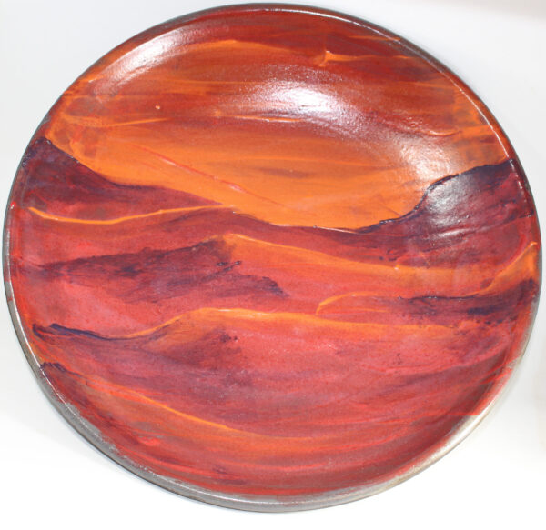 12" Sunset Serving Plate - Image 3