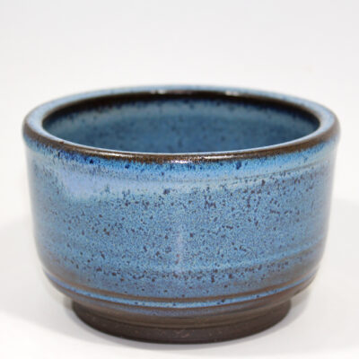 Blue Fire & Gold Sparks Bonsai Planter 4 1/2"