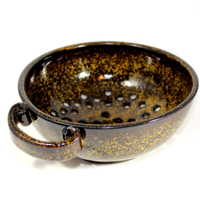 7 1/2" Tenmoku Berry Bowl Colander