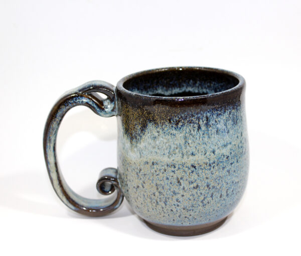 Blue Spiral Handle D20 Mug (18 oz.) - Image 3