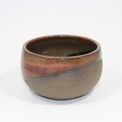 Small Copper Red Rim Bowl