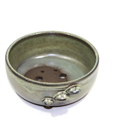 Green Mushroom Bonsai Tree Planter Pot