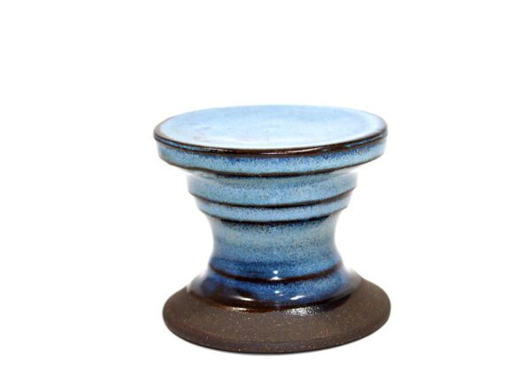 Blue Display Stand for Ball & Pillar Candles, Miniatures & Trinkets