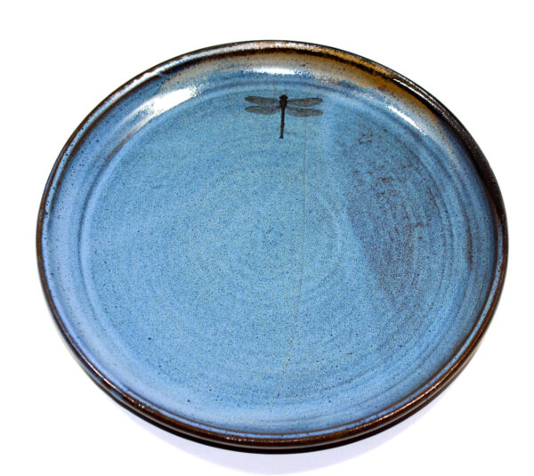 Dragonfly Pool Dinner Plate 8 1/2"