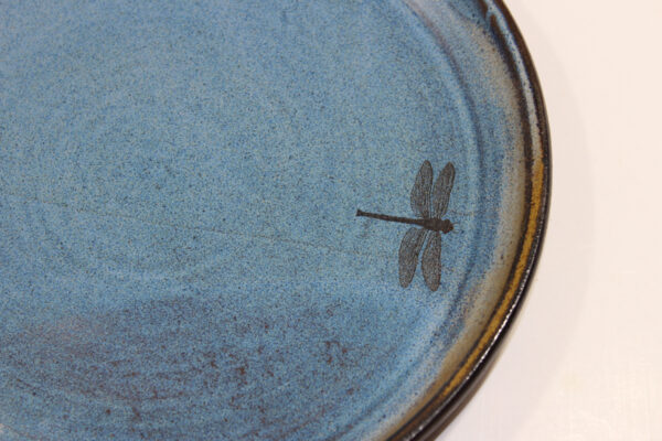 Dragonfly Pool Dinner Plate 8 1/2" - Image 3