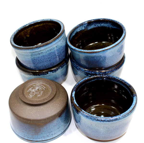 Small Ocean Depths Blue Bowls - Image 5