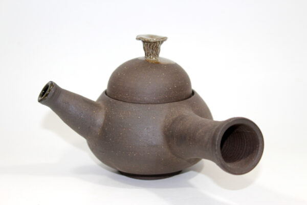 Kyusu Teapot with Chanterelle Mushroom Knob - Image 7