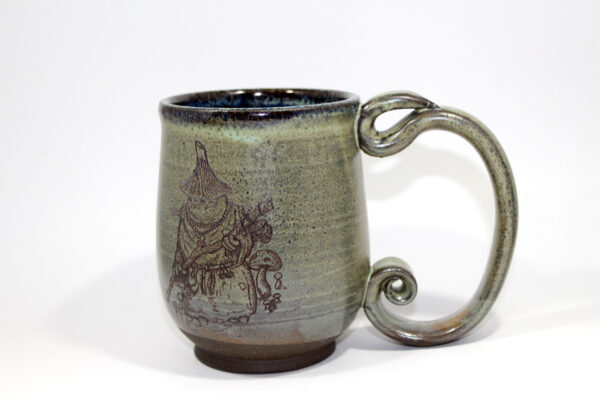 Toad Wizard Druid Mug (18 oz) - Image 3