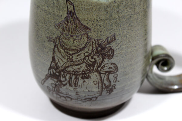 Toad Wizard Druid Mug (18 oz) - Image 4