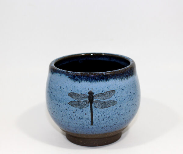 Blue Dragonfly Soup & Tea Cup (12 oz.)