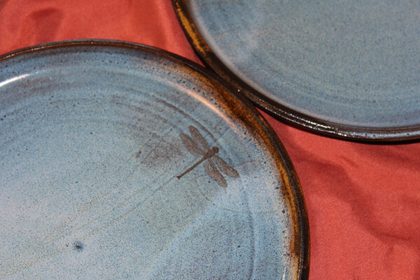 "Dragonfly Pond" Set of Tableware Dishes - Image 12