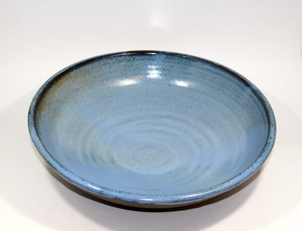 Large Flowing Blue Serving & Key Bowl - Image 2