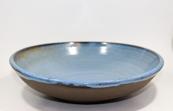 Large Flowing Blue Serving & Key Bowl - Image 3