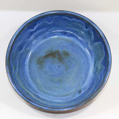 Large Nebula Blue Serving & Key Bowl