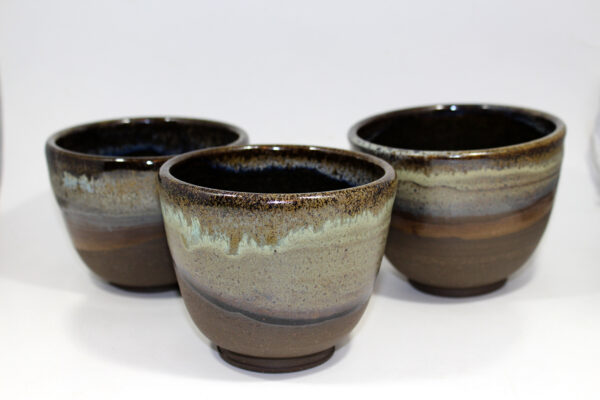 Set of Medium Dark Nesting Bowls - Image 5