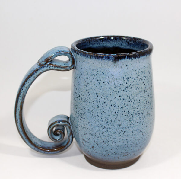 Big Blue Spiral Handle Mug (24 oz.)