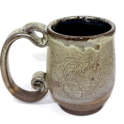 Bee Tree in the Lotus Marsh Green Mug (16 oz.)