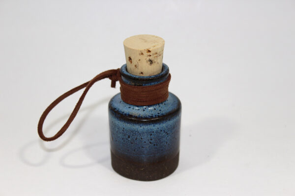 Small Blue Potion Bottle