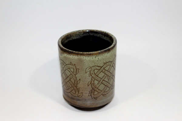 Celtic Knot & Tiny Dragon Yunomi Tumbler - Image 3