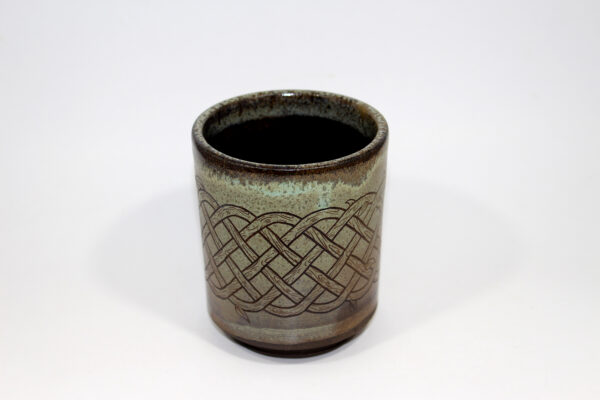 Celtic Knot & Tiny Dragon Yunomi Tumbler - Image 4