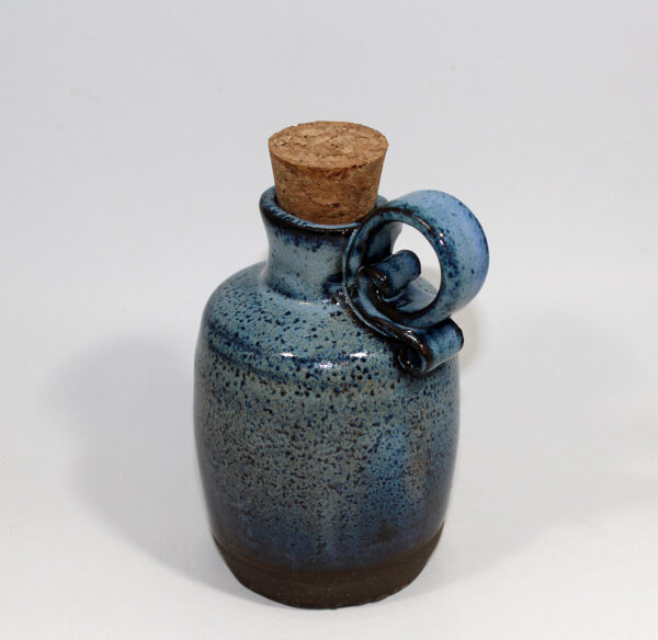 Ocean Blue Ring Handle Potion Bottle Jug - Image 4