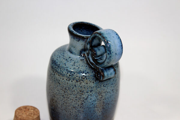 Ocean Blue Ring Handle Potion Bottle Jug - Image 6