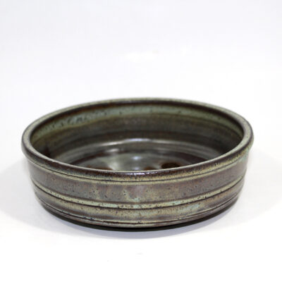 Mossy Green Low Profile Bonsai Planter 5 1/2"