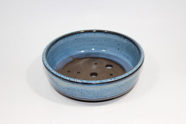 Ocean Blue Low Profile Bonsai Planter - Image 3