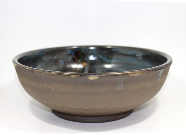 Big Blue Nebulous Serving Bowl - Image 3