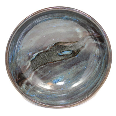 Big Blue Nebulous Serving Bowl