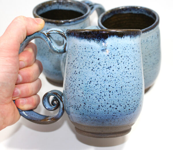 Blue Ceramic Dragonfly Mug (18 oz.) - Image 4