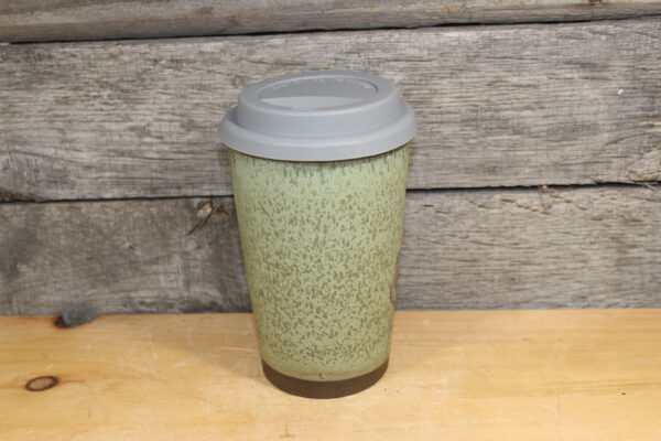 Green Raccoon Travel Mug (14 oz.) - Image 4